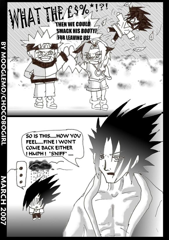 Why Sasuke Didn't Come Back