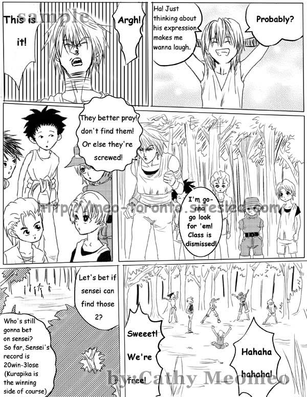 The past of Kurapika - Kuruta tribe -