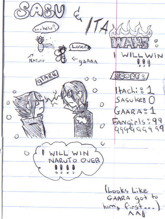 Sasu Ita Wars: Pt2 I Will Win!!