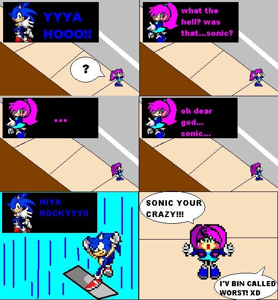 Sonic Spirte Comic