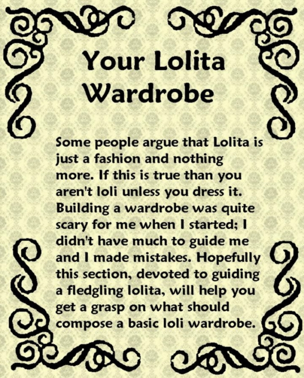 Lolita Fashion