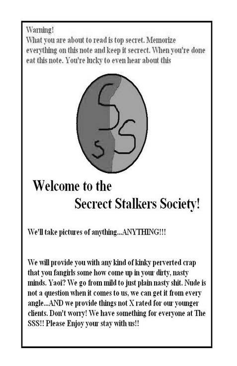 The Secret Stalkers Society