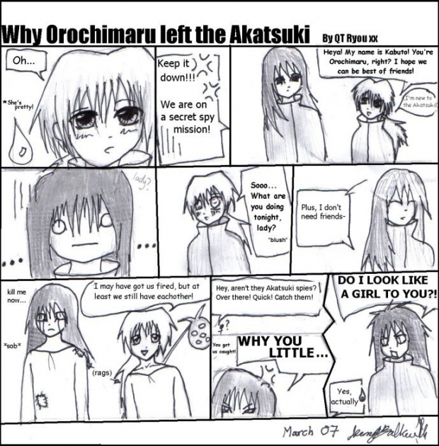 Why Orochimaru Left The Akatsuki...