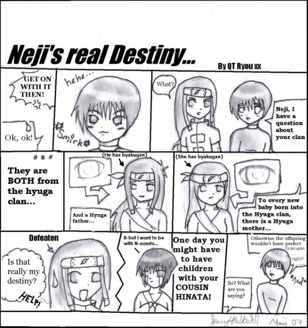 Neji's Real Destiny...