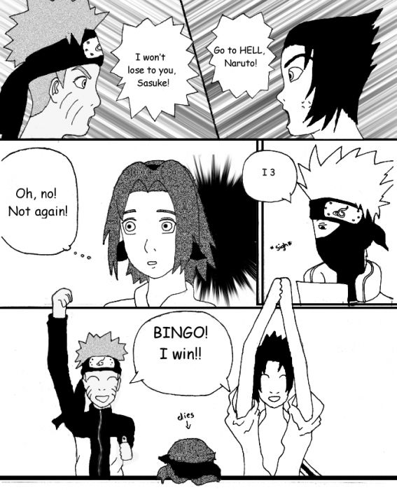 Naruto Vs. Sasuke!