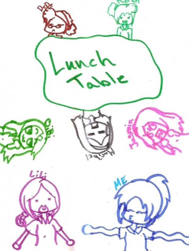 Lunch table