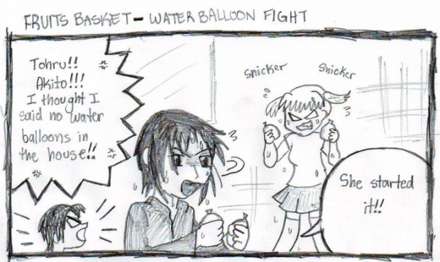 Fruits Basket Funny Comics