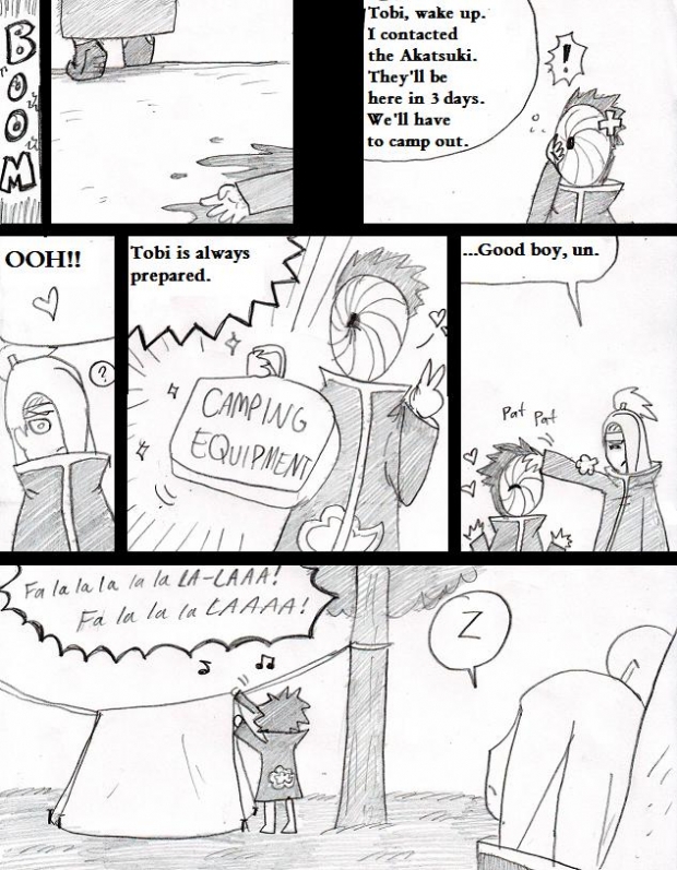 Camping With Tobi And Deidara