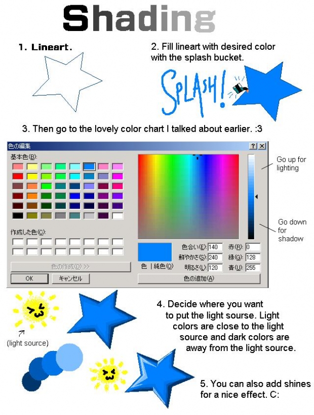 Sayoko's Tips on MS Paint!