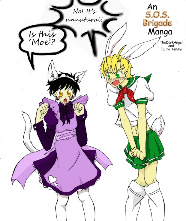 An S.O.S. Brigade Manga short
