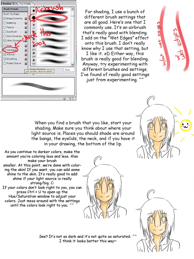 Fun-chan's coloring tutorial