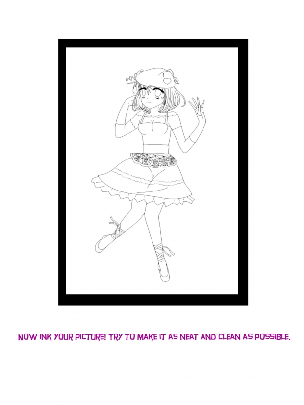 Lineart and Coloring Tutorial