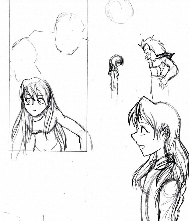 Future Girl: Sketch Dump