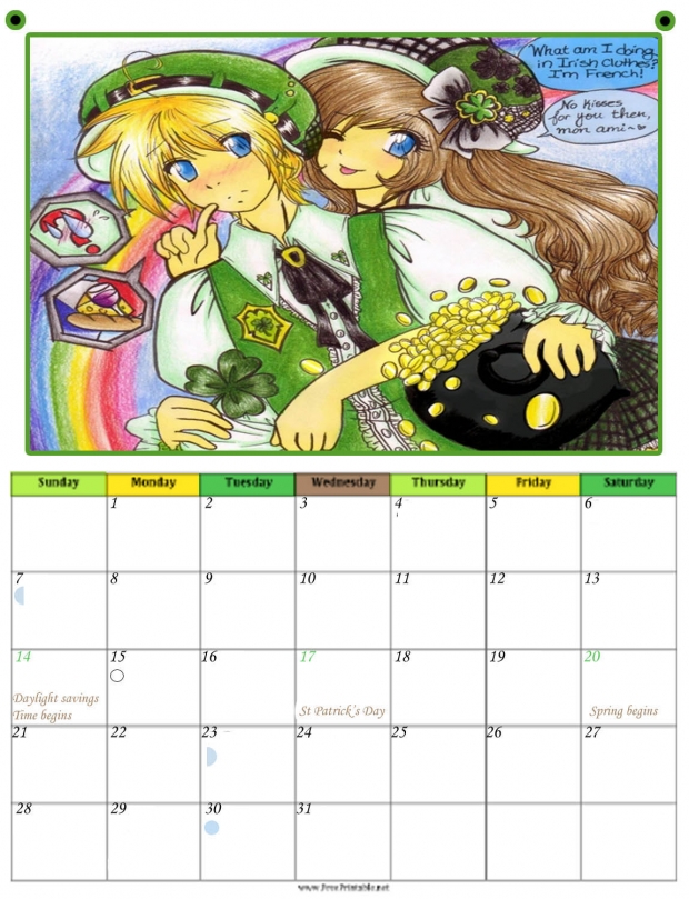 Theotaku Calender: 2010!