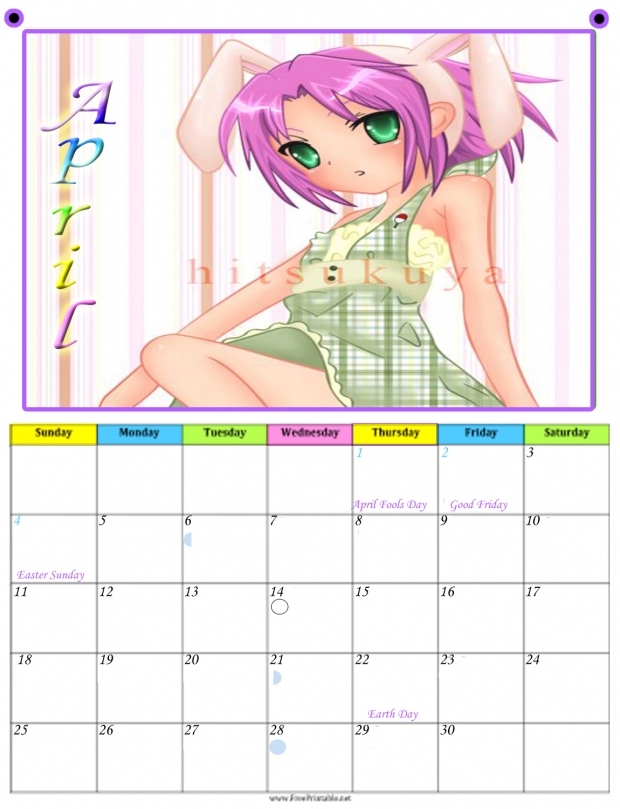 Theotaku Calender: 2010!