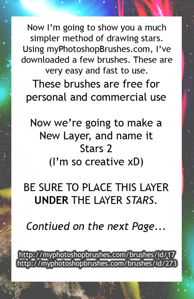 Outer Space Tutorial ~harvestmoonluvr