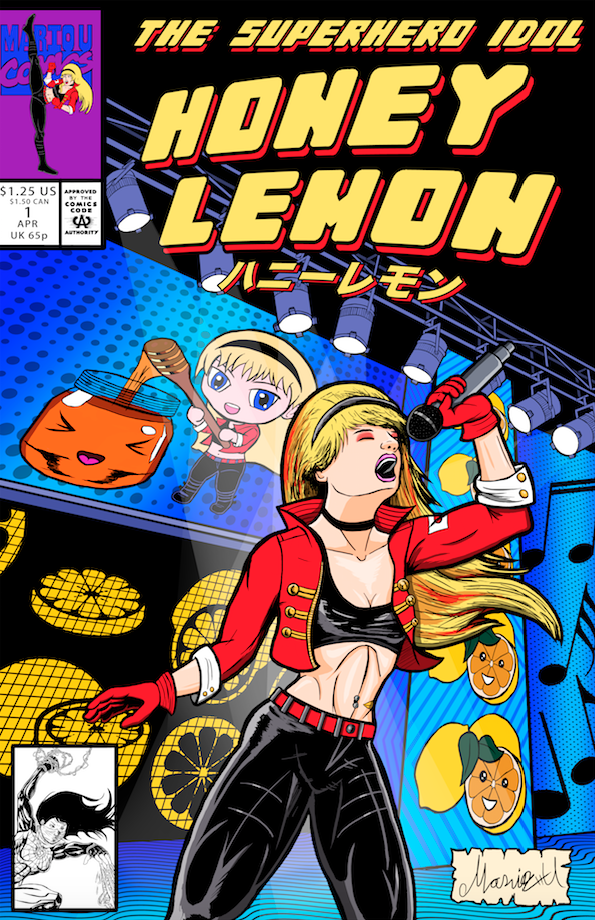 Superhero Idol Honey Lemon Colored