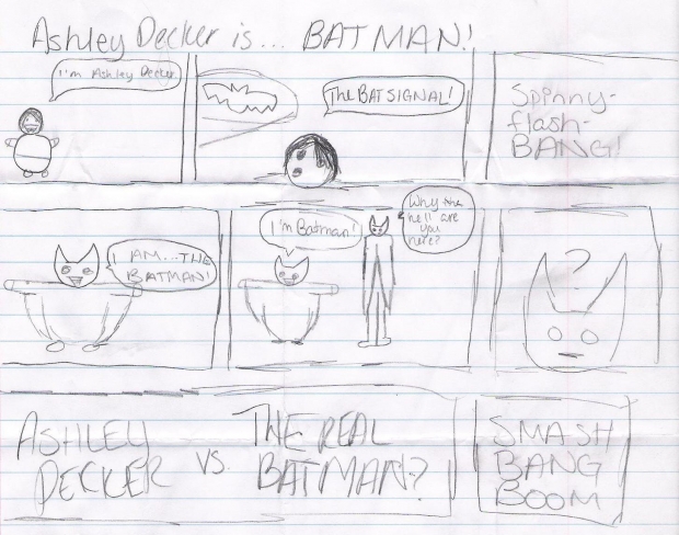 Ashley Decker is... BATMAN!