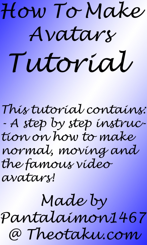 How to make avatars - Tutorial