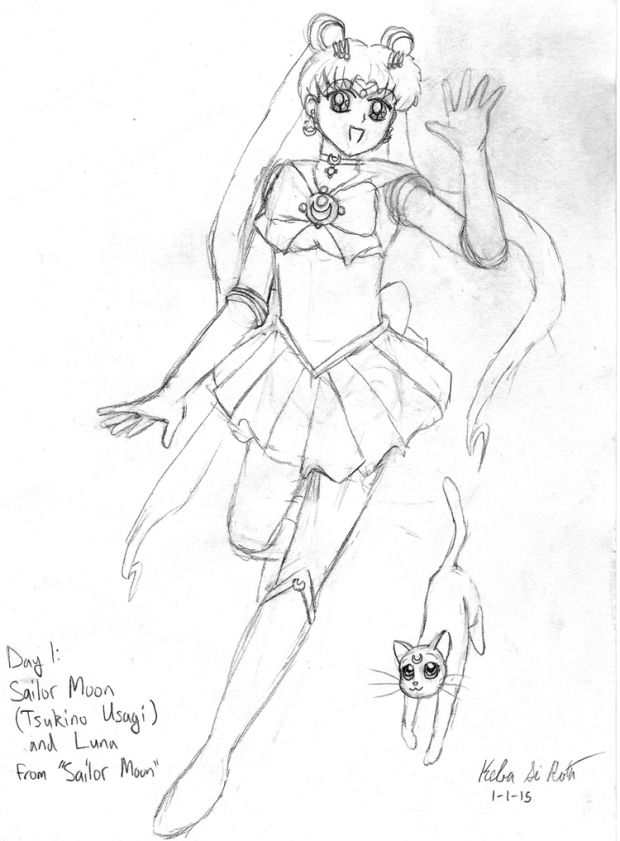 Keba's Anime Character Sketch Marathon