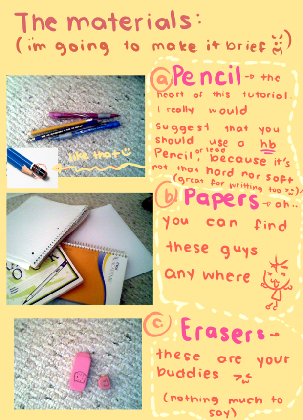 temi's: WHACKY PENCIL TUTORIALS :3