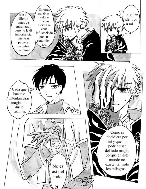 Un abril lejos del mundo de Tsubasa Reservoir Chronicle