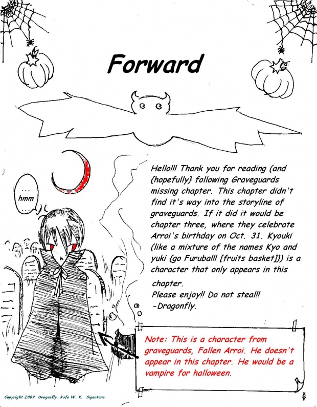 A Grave Halloween 1( Graveguards Missing chapter)
