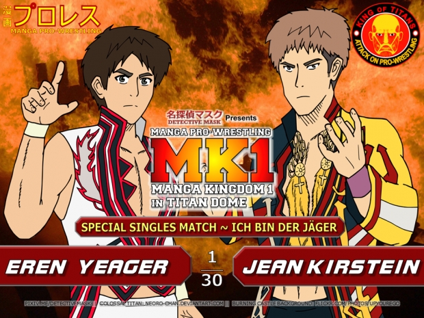 Manga Pro-Wrestling: Eren vs. Jean 3