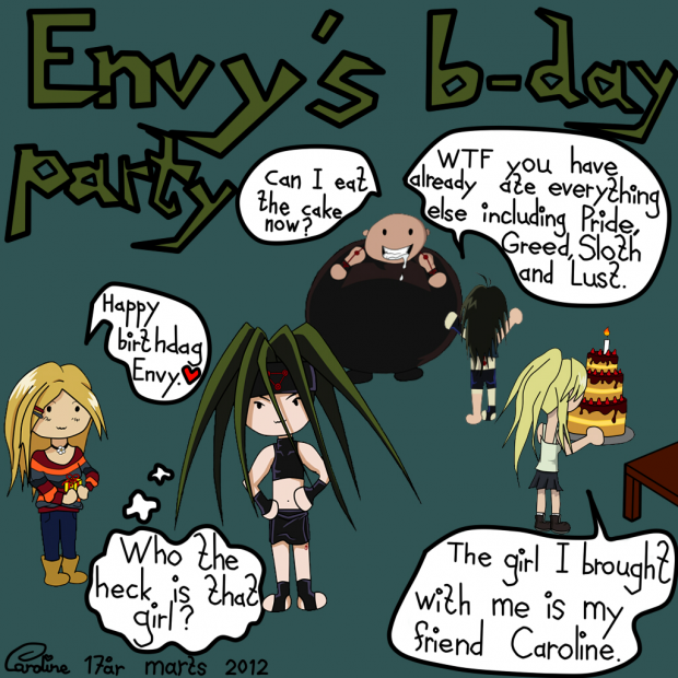 Envy's B-day party